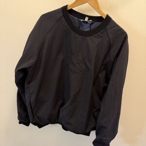 Vintage Men's 90s Sunderland Of Scotland Original Windbreaker Windbeater Black L